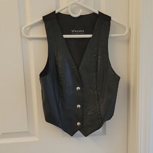 Wilson Black Leather Apparel